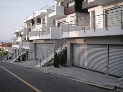 Closed Rolling Shutters